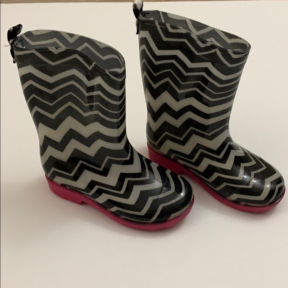 ✨Zebra Print Girls Rain Boots✨